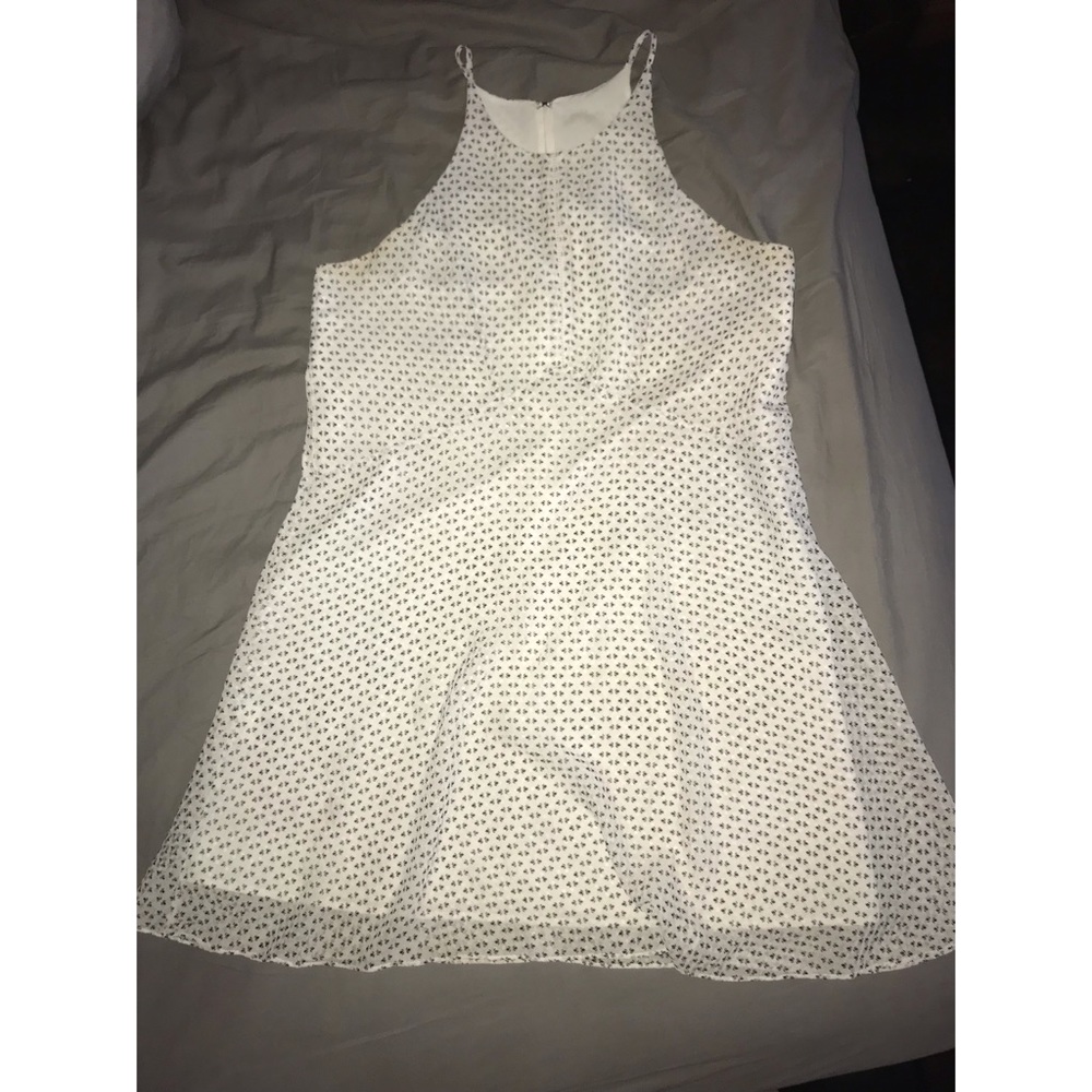 Halter White Dress